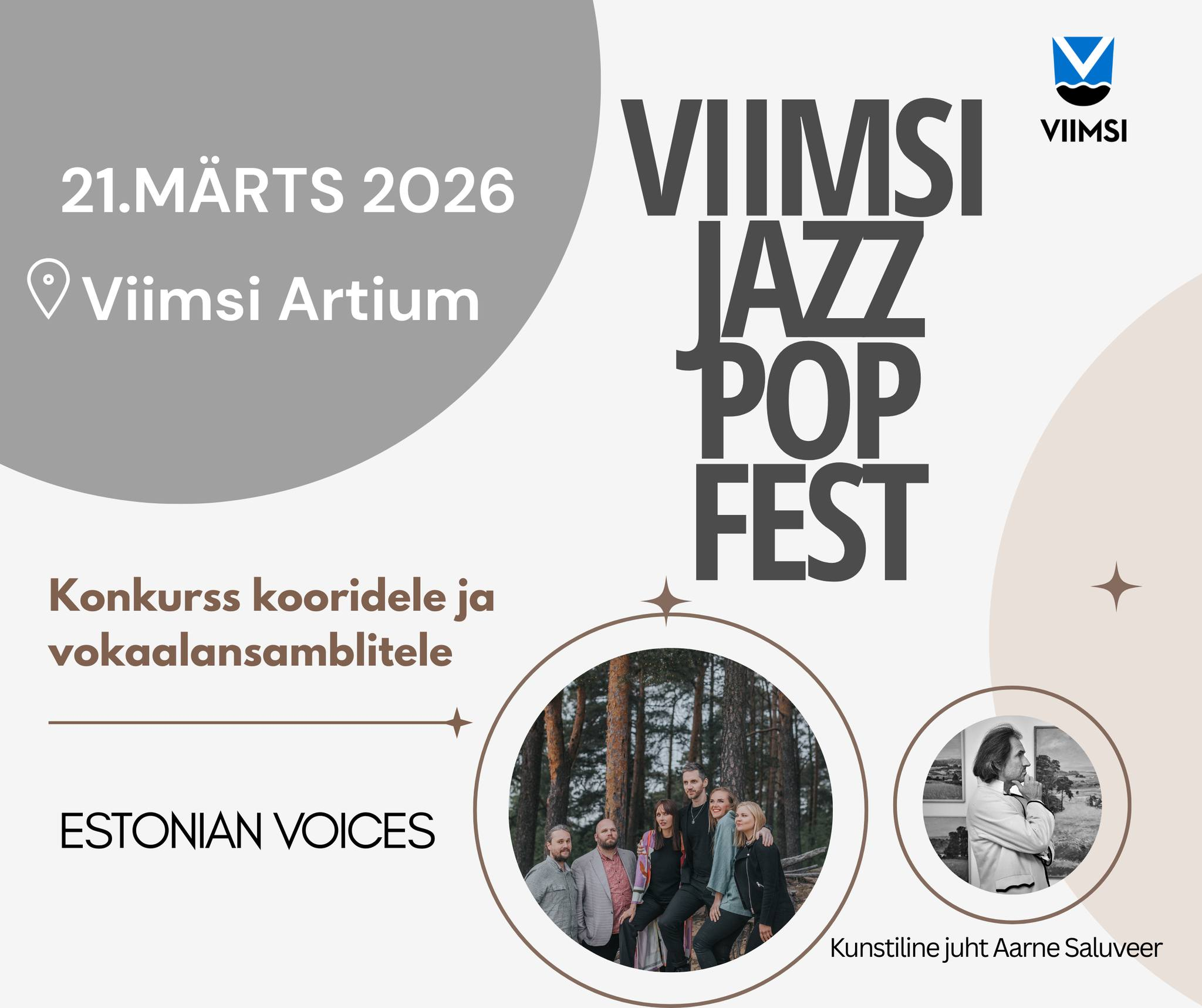 Olete oodatud osalema oma koori või vokaalansambliga.
The post Kutse osalema Viimsi JazzPopFestil appeared first on Kooriühing.