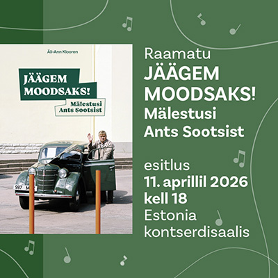 Laupäeval 11. aprillil kell 18 Estonia kontserdisaalis toimuvale esitlusele on oodatud kõik huvilised, sissepääs on tasuta.
The post 11. aprillil esitletakse Es