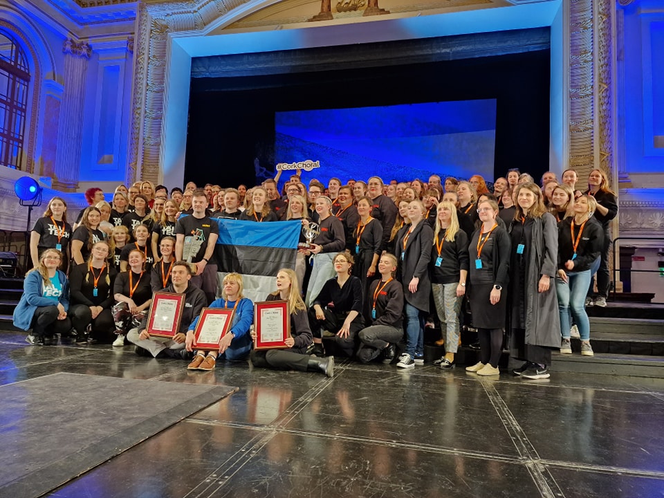 Eesti koorid võidutsesid Iirimaa rahvusvahelisel koorikonkursil