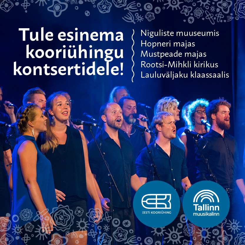 Tule esinema Kooriühingu kontserdisarjadesse!